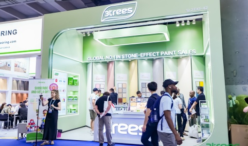3TREES Shines at the Canton Fair, Expanding Global Layout with Healthy Coatings